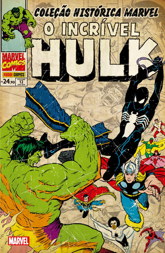 Coleção Histórica Marvel: O Incrível Hulk - Vol. 12, de Mantlo, Bill. Editora Panini Brasil LTDA, capa mole em português, 2019