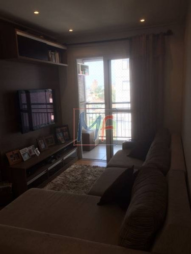 Imagem 2 de 17 de Ref 10.727 Apartamento No Parque Maria Domitila, Com 2 Dorms, 1 Vaga, Varanda C/ Vidros , Móveis Planejados,área De Lazer. Aceita Permuta - 10727