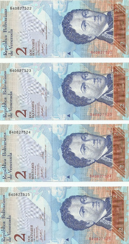 Billetes Bsf. 2  - B8 Marzo 20 2007 