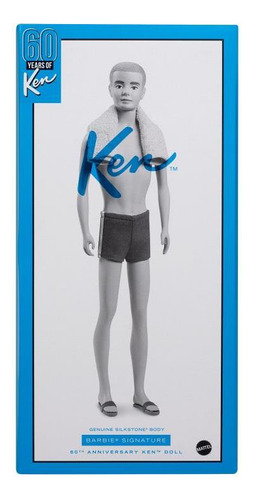 Ken De Barbie 60th Aniversario Nuevo Cajs Sellada