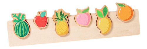 Rompecabezas A Juego Tablero De Juguete Interactivo Fruta
