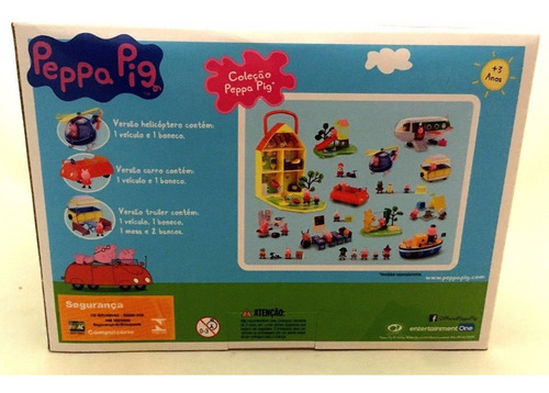 Brinquedo Veiculo Helicóptero E Mini Boneca Peppa Pig - Dtc
