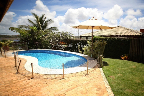 Imagem 12 de 18 de Casa A Venda Em Camaçari De Frente Para O Mar, 1.200 M² De Área Total, Piscina Com Deck, R$3.500.000,00 - Ca00334 - 71125733