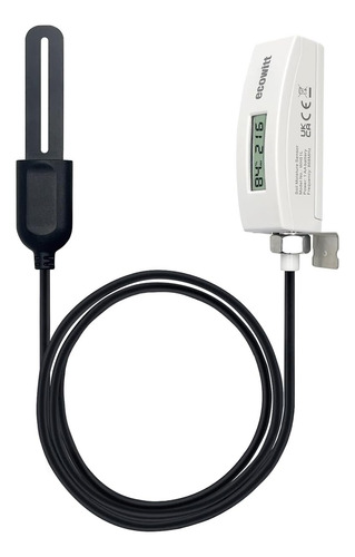 Sensor De Humedad Del Suelo Ecowitt Wh51l Con Sonda De De