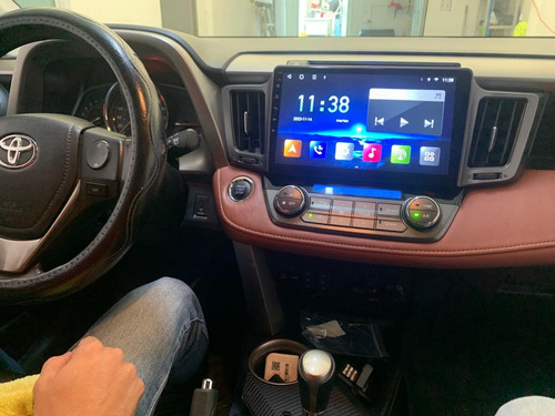 Tereo Toyota Rav4 2013 A 2018 Carplay Inalambrico 2 32gb Color Negro