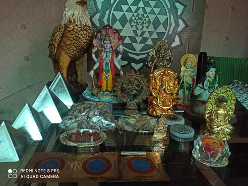 Orgonite Kesh Nano Revestimento Rudraksha Imã Neomidio