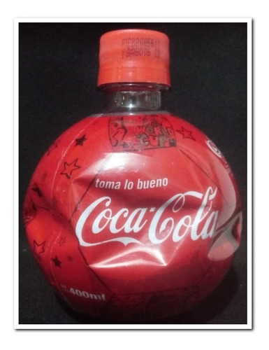 Botella Balón Mundial Germany 2006 Sellada, Coca Cola 400ml (Usado)