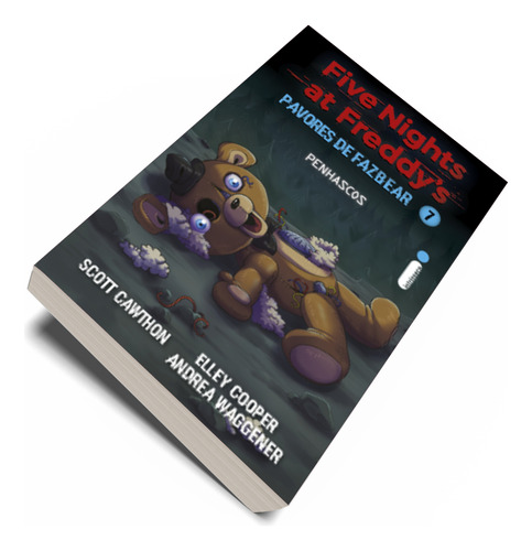 Livro: Penhascos: Five Nights At Freddy's: Pavores De Fazbear, Vol 7 (obra Imperdível Para Os Fãs De Fnaf, Dos Animatrônicos Sinistros E Dos Contos De Mistério, Terror E Suspense) Português Capa Comum