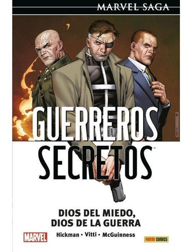 G Secretos 2 Dios Del Miedo Dios Guerra, De Hickman, Jonathan. Editorial Panini Comics, Tapa Dura En Español