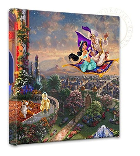 Galería Envuelto Lona, Aladdin, 14'' X 14'', 63636
