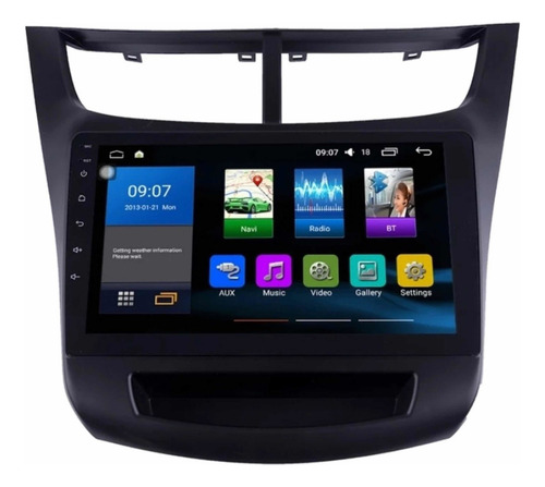Radio Android 9 + Bisel New Sail Cambus + Cámara 4+64gb