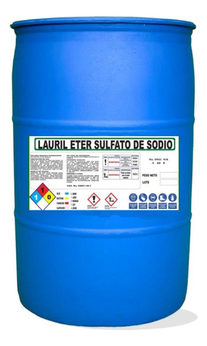 Lauril Eter Sulfato Sodio Base Detergente Liquido 20 Kg