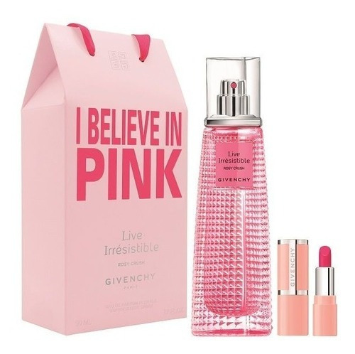 Set Givenchy Live Irresistible Rosy Crush Edp 50ml Género Mujer