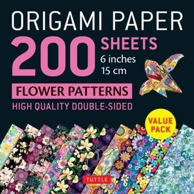 Origami Paper 200 Sheets Flower Patterns 6  (15 Cm) : Hig...