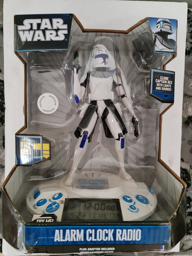 Captain Rex Star Wars Clone Wars Alarm Clock Radio Toys Rus