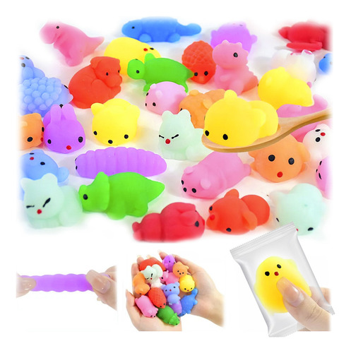 100 Escuichi Squishy Barato Kawaii Antiestres Mochi Juguete