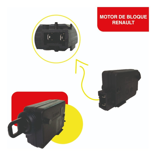 Motor De Bloqueo Renault Clio/twingo/sandero/duster/logan