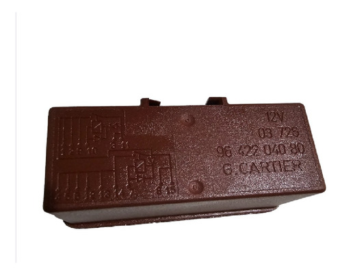 Reley Doble De Inyeccion Marron Citroen Saxo Original