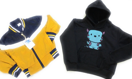 Combo Chamarra + Sudadera Niño Talla 1 Año Y Ch.
