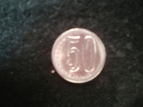 Moneda 50 Céntimos De Bolivar 2009 