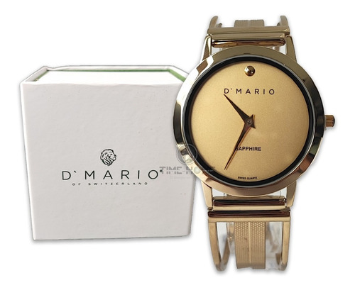 Reloj D'mario Ze3180 Hombre Esqueleto Original