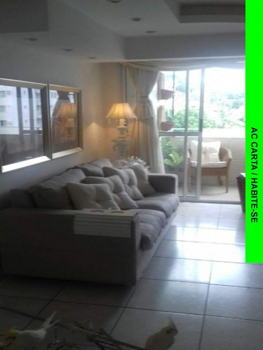 Imagem 1 de 15 de Apartamento Salão Com 2 Quartos Moderno, 65m² - Praça Seca - Aea2126