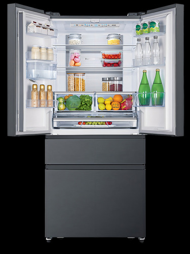 Refrigerador -heladera James Inverter French Door 421l Rj455 Color Negro