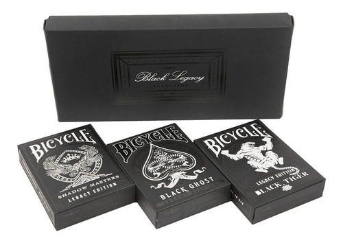Baralhos Black Legacy Boxed Set Ellusionist Edição Especial