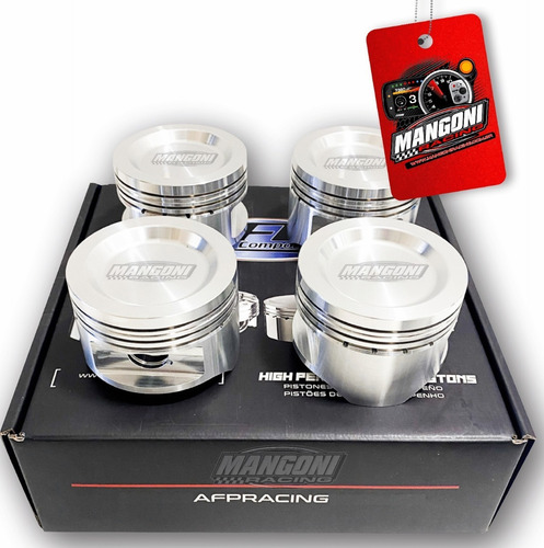 Kit Pistão Afp E Bielas Mtr 144mm + Pino 1.9 83,00 Vw Ap 8v
