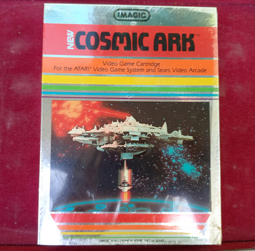 Cosmic Ark ( Juego Atari 2600 ) ( Nuevo ) 20v _\(^o^)/_