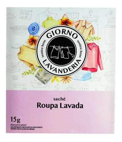 Imagem 3 de 7 de Sache Perfumado Envelope Aromatizador Roupa Lavada Kit 2 Un