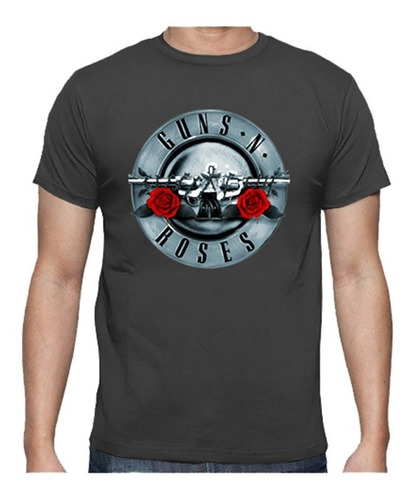 Playeras Camisetas Guns N Roses Plata Dorado + Regalo + Envi