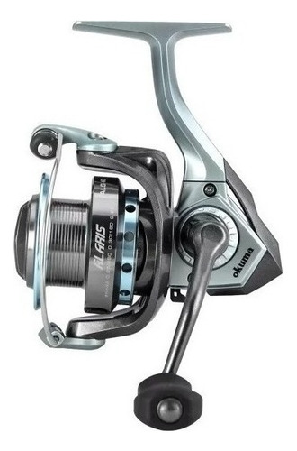 Carrete Pesca Para Spinning Alaris Okuma Als-40 Color Azul/gris