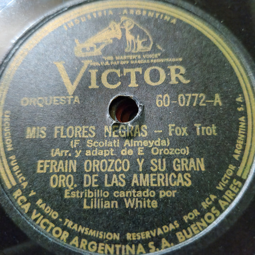 Pasta Efrain Orozco Orq Americas Lillian White Victor C613