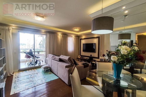 Imagem 1 de 30 de Apartamento Para Venda, 3 Dormitórios, Portal Do Morumbi - São Paulo - 3598