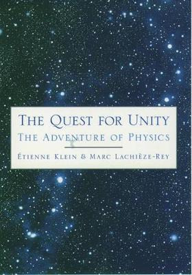 Libro The Quest For Unity - Etienne Klein