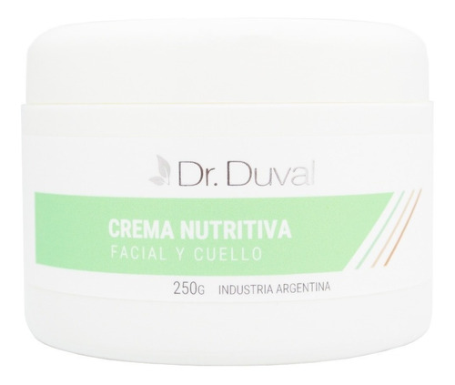 Dr. Duval Crema Nutritiva Facial Y Cuello Antioxidante 250gr