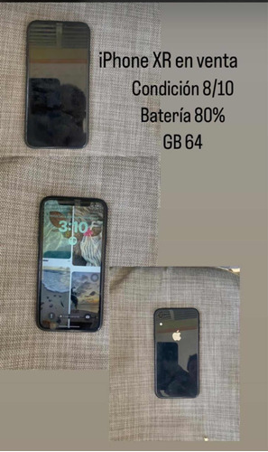 iPhone XR 64 Gb Usado 80% De Batería