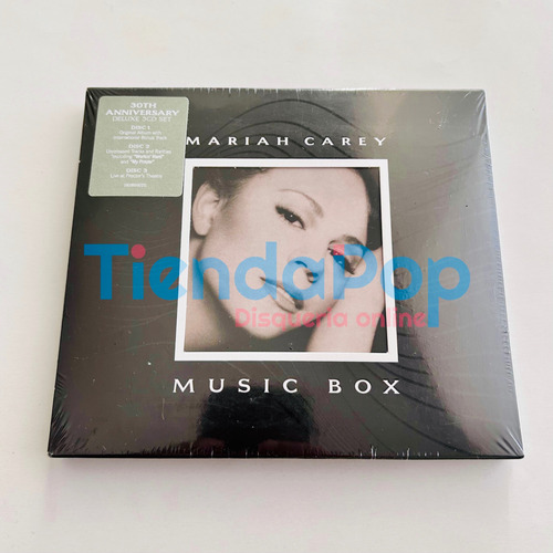 Mariah Carey Cd Music Box 30 Años 3 Cds Edicion Limitada