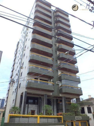 Apartamento Com 2 Dormitórios À Venda, 84 M² Por R$ 315.000,00 - Vila Guilhermina - Praia Grande/sp - Ap2446