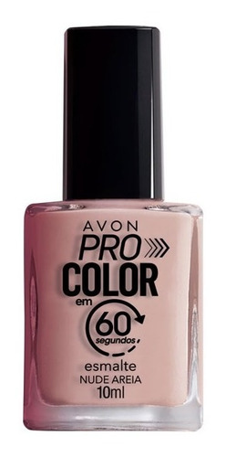 Imagem 1 de 1 de Avon - Pro Color 60 Segundos - Esmalte - Nude Areia