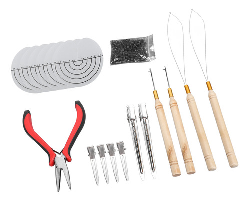 Kit De Extensiones De Cabello Con Pinzas Para Forma De Pico