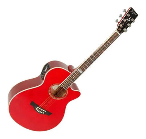 Imagem 2 de 3 de Violão acústico Tagima Serie America Dallas para destros red