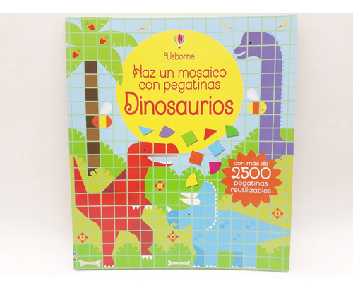 Haz Un Mosaico Con Pegatinas Dinosaurios 2500 Stickers