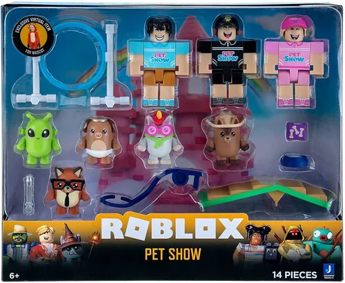 Roblox Brinquedo Infantil Pets Show Vários Personagens Sunny