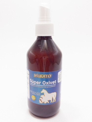 Super Oxivet, 250 Ml Solución Antiséptica De Amplio Espectro