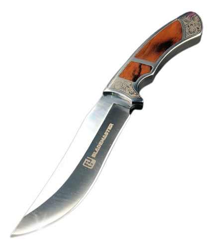 Faca Pequena Madeira Tática Aço Inox Super Afiada