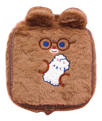 Estuche Para Lápices Kawaii Bear Cat Pig De Gran Tamaño