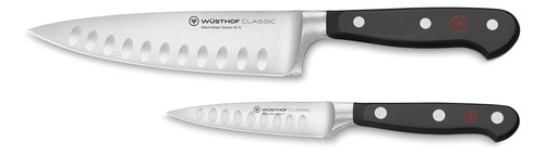 Wsthof Classic Hollow Edge - Juego De Cuchillos De Chef De 2