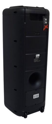 Caixa Som Portátil Bluetooth 2000w Rms 1 Microfone Show Leds